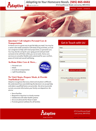 Adaptive Personal Care & Transportation, Los Lunas, NM