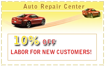 10% Off Labor For New Customers