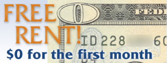 First Month Rent Free