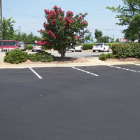 shopping mall, pot hole, resurface